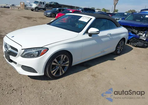 2017 Mercedes-Benz C 300 from USA, damaged, VIN WDDWK4JB5HF506479